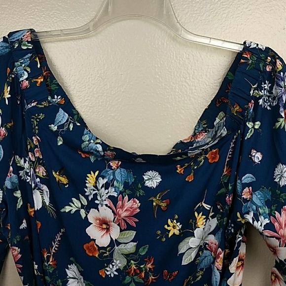 Oasis Fitzwilliam Dupont Off-the-Shoulder Dress - Picture 4 of 8